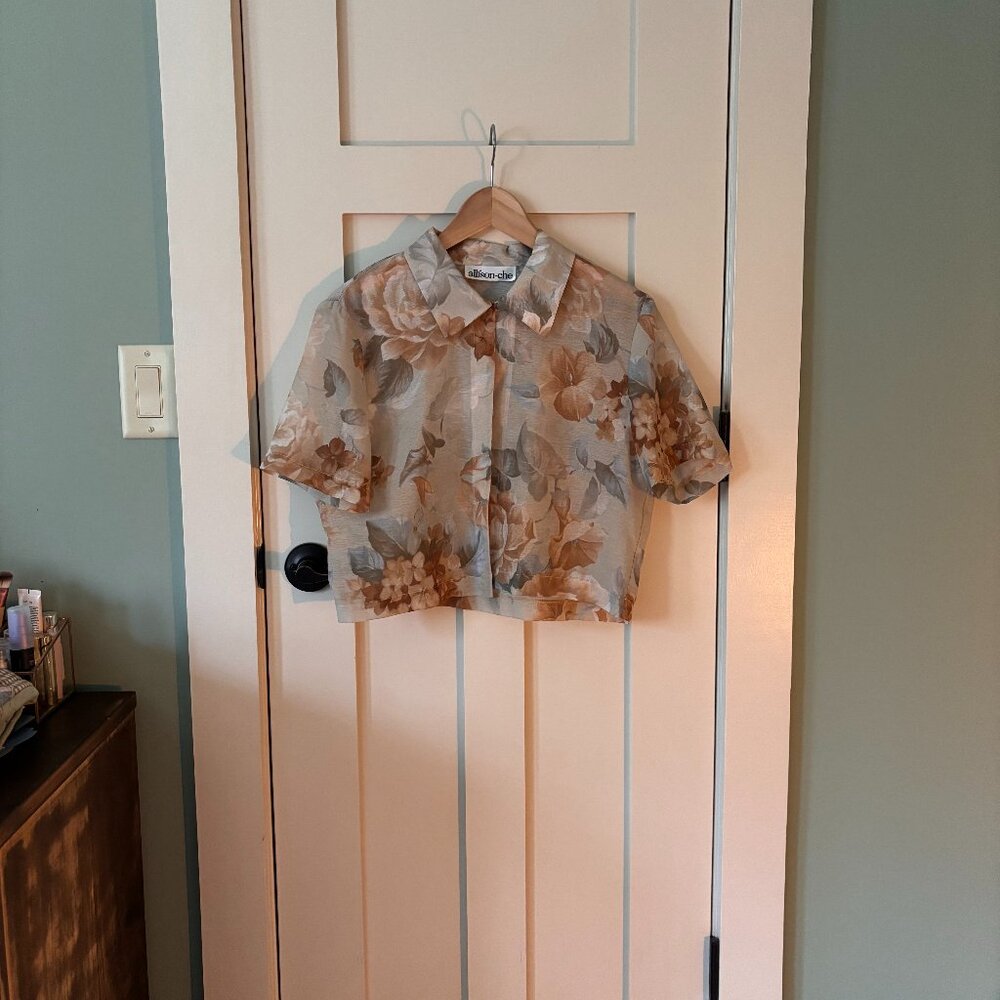 Sheer Floral Cover